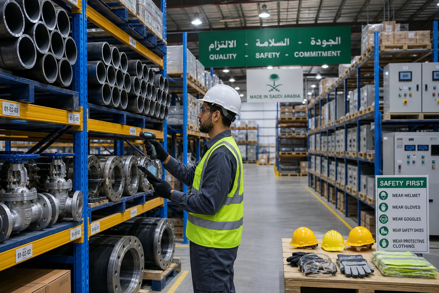 Industrial Materials Supply Warehouse